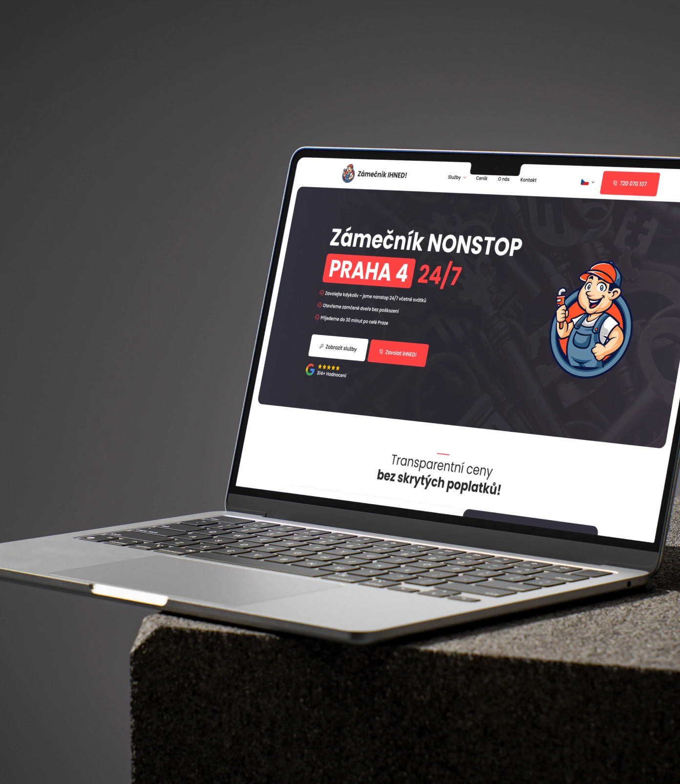 Obrázek reference Zámečník IHNED